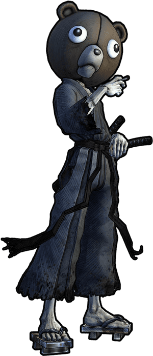 Afro Samurai Kuma Png, Transparent Png