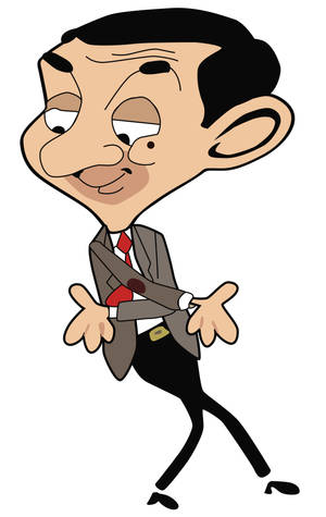 Sarjakuva Mr Bean 4K — Moto Pad Taustakuvat