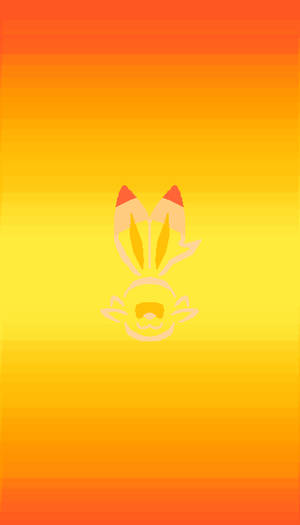 Scorbunny ääriviivat — Liukuväri Taustakuvat