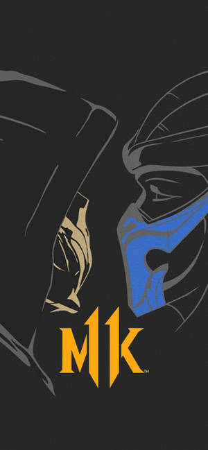 Scorpion vastaan SubZero MK11 -taustakuva — iPhone 15 Taustakuvat
