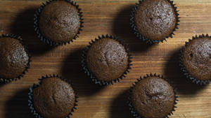 Seitsemän mustaa muffinia -taustakuva — iMac Taustakuvat
