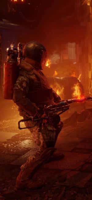 Iphone X Metro Exodus Tausta — POCO C85x Taustakuvat