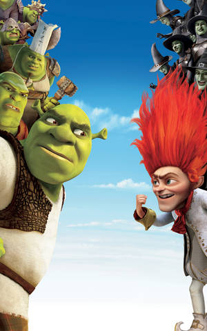 Shrek forever after -julistetaustakuva — Honor Pad Taustakuvat