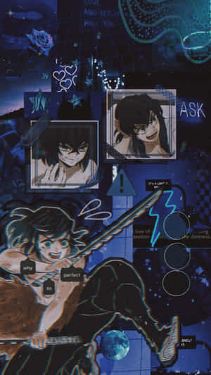 Inosuke-profiilikuva — Demon slayer puhelin Taustakuvat