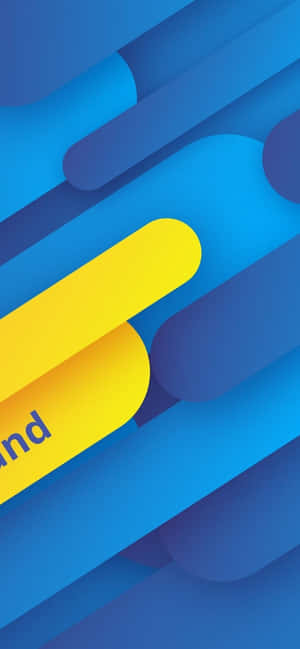 Sininen ja keltainen tausta — Realme P4 Taustakuvat