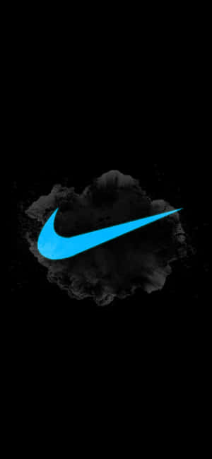 Blue Nike Logo — iPhone 16 Pro Max Taustakuvat