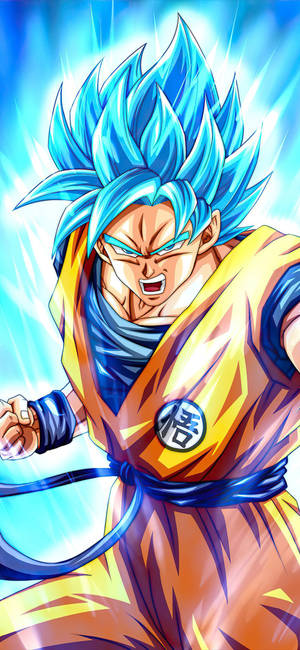 Sininen Saiyan Son Goku iPhone
