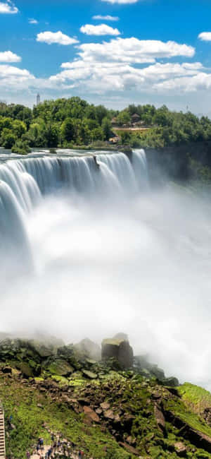 iPhone X Niagara Falls -tausta — Moto G17 Power Taustakuvat