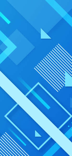 Sininen Geometrinen — Redmi Note Taustakuvat