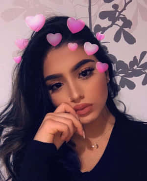 Snapchat-kuvia — Tyttö Taustakuvat