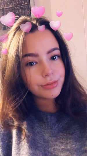 Snapchat-kuvia — Tyttö Taustakuvat