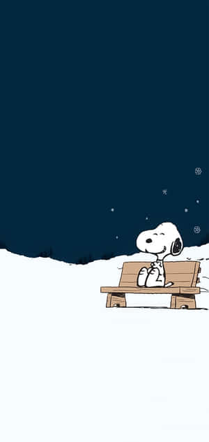 Peanuts Joulu — Galaxy A57 Taustakuvat