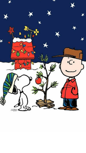 Snoopyn jouluillan taustakuva — Snoopy joulu Taustakuvat