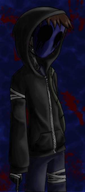 Synkkä Eyeless Jack digitaalinen taide -taustakuva — iPhone 18 Taustakuvat