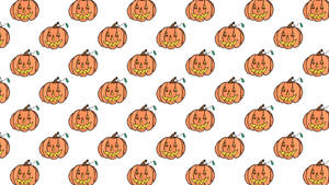 Söpö esteettinen Halloween-klassikkokurpitsat