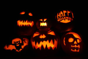 Söpö esteettinen Halloween-valopumpukat