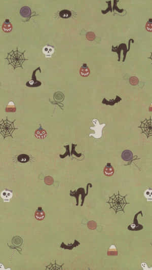 Söpö kuviointi — Halloween GIF Taustakuvat