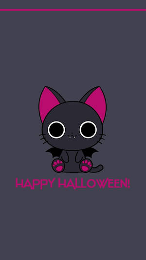 Söpö Halloween-kissa