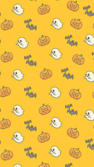 Söpö Halloween-taustakuva — Söpö Halloween Taustakuvat