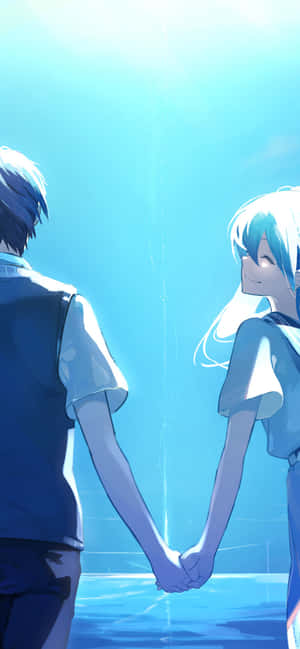 Esteettinen pari anime — Motorola Edge 70 Pro Taustakuvat