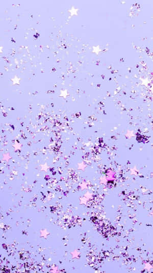 Söpö vaaleanlila — Neon violetti estetiikka Taustakuvat