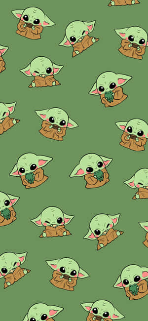 Söpöjä Baby Yoda -kuvia — Honor X5d Taustakuvat