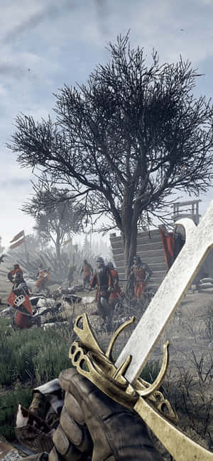 iPhone XS Mordhau -tausta — Moto G47 Taustakuvat