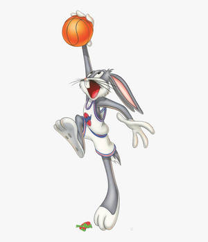 Space Jam koripalloilija Bugs -taustakuva — Motorola Razr Ultra 2026 Taustakuvat