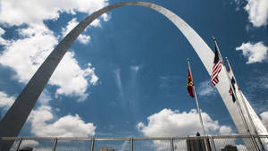 St. Louis Arch Yhdysvaltain lippu