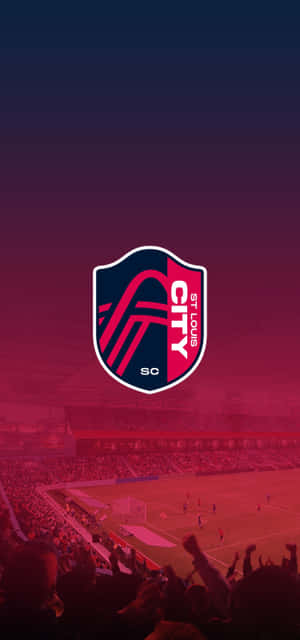 St. Louis City SC -jalkapallo vaaleanpunainen kuva — Oppo Find X8s Taustakuvat