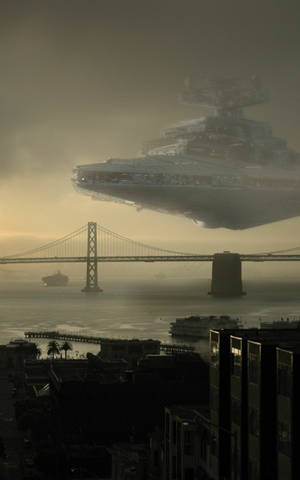 Star Destroyer Star Wars Tabletti — Huawei MatePad Mini Taustakuvat