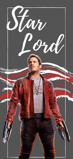 Star Lord -fanitaide -taustakuva — iPhone 13 Pro Taustakuvat