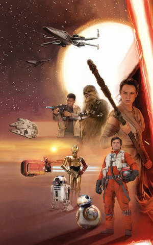 Star Wars -hahmot Star Wars -tabletti — Honor Pad Taustakuvat