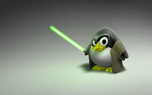 Star Wars -teema Tux Linux-työpöytä