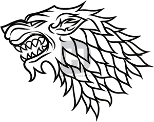 Starkin suvun vaakuna Game of Thrones — Game of thrones kausi 8 Taustakuvat