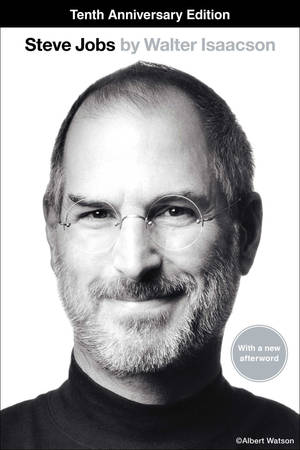 Steve Jobs -kirjankansi valokuva — Huawei MatePad Air (2026) Taustakuvat