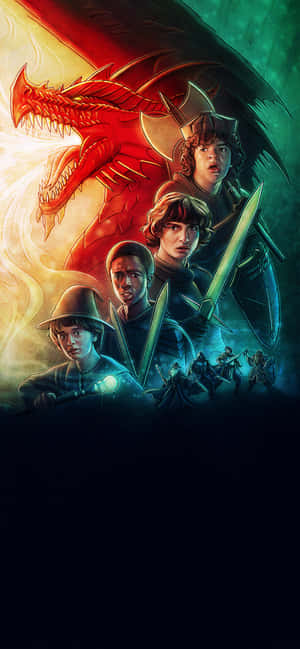 Stranger Things Dungeon And Dragons — Redmi Note 17 Taustakuvat