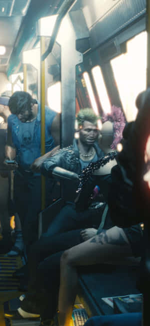 Pixel 3xl Cyberpunk 2077 Taustakuva — Realme C100x Taustakuvat