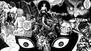 Mangapanelitausta — Manga-paneeli Taustakuvat