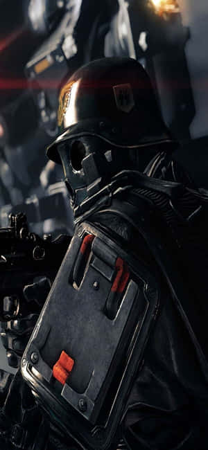 Iphone Xs Wolfenstein II -tausta — RedMagic 11 Pro Taustakuvat