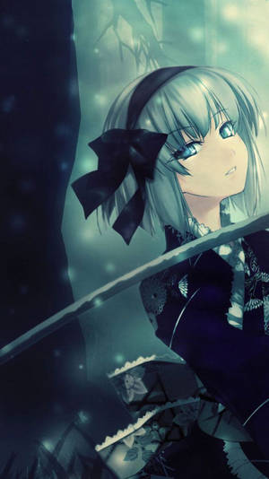 Suloinen anime iPhone-juliste taustakuva — Anime iPhone Taustakuvat