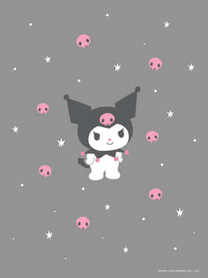 Suloinen Kuromi-kuvio taustakuva — HMD Terra M Taustakuvat