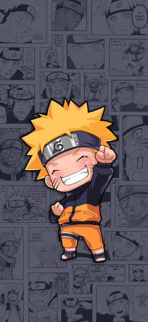 Naruto Chibi — Vivo X300 E Taustakuvat