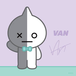 Suojelija Van BT21 taustakuva — Pixel Watch 5 Taustakuvat
