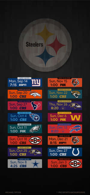 Steelers iPhone — iPhone 14 Pro Taustakuvat