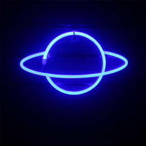 Neon sininen estetiikka kuvia — Neon sininen estetiikka Taustakuvat
