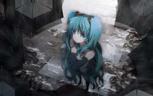 Surullinen anime-taustakuva — Surullinen anime GIF Taustakuvat