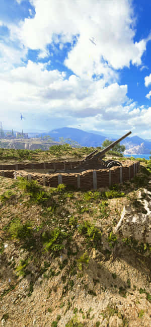 Hd Battlefield V -tausta — Galaxy M17 Taustakuvat