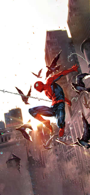 Spiderman Tausta — Realme Note 70 Taustakuvat
