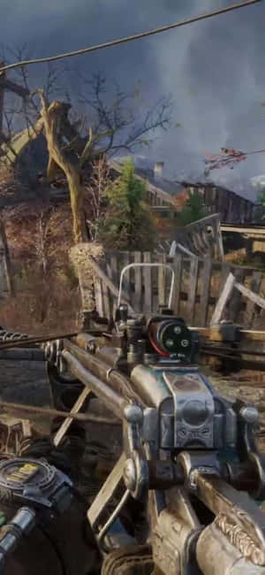 iPhone X Metro Exodus -tausta — Redmi Note 15 Taustakuvat